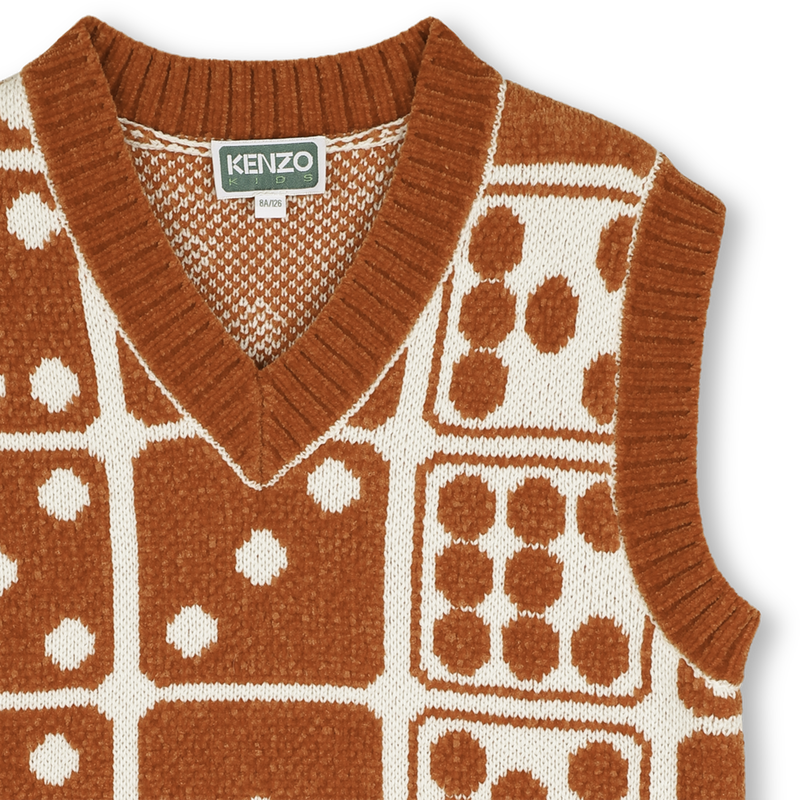 Pull sans manches KENZO KIDS 
                        GARCON