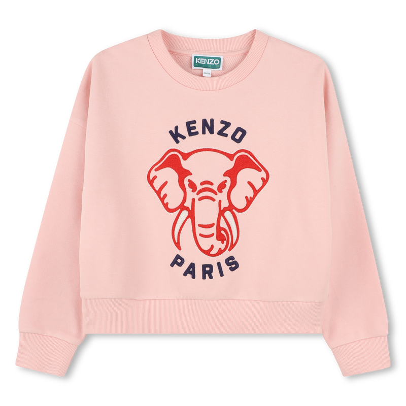 Fleece sweater KENZO KIDS 
                        GIRL
