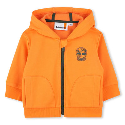 Cardigan de jogging molletonn&eacute; TIMBERLAND GARCON