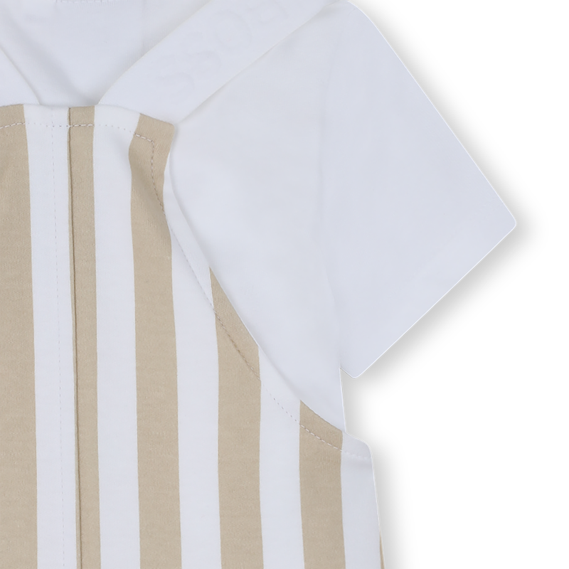 ENSEMBLE SALOPETTE + TEE-SHIRT BOSS 
                        GARCON