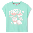 Tee-shirt manches courtes, VERT AMANDE, hi-res