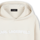 Sweat-shirt &agrave; capuche KARL LAGERFELD KIDS 
                    GARCON