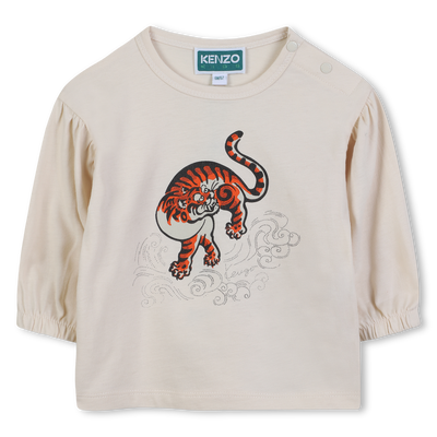 T-shirt met lange mouwen KENZO KIDS GIRL