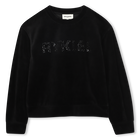 Sweatshirt en velours SONIA RYKIEL 
                    FILLE