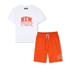 Ensemble tee-shirt et bermuda DKNY 
                    GARCON