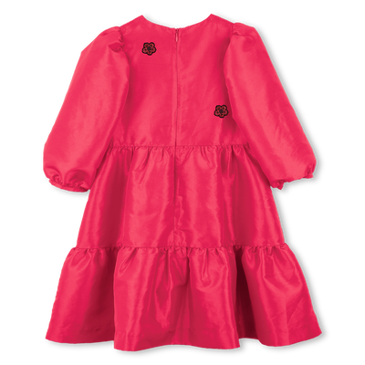 Robe en taffetas KENZO KIDS FILLE