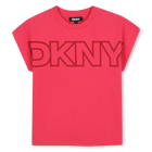 T-shirt &agrave; manches courtes DKNY 
                    FILLE