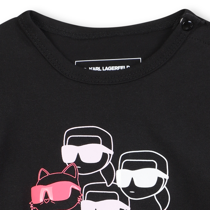 T-shirt à manches longues KARL LAGERFELD KIDS 
                        FILLE