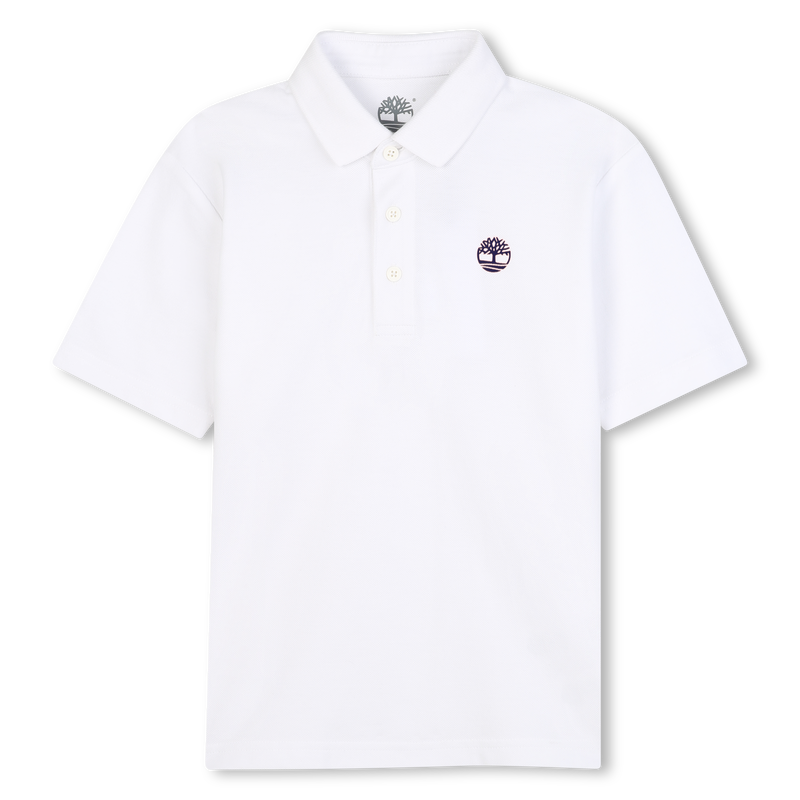 Katoenen poloshirt met korte mouwen TIMBERLAND 
                        BOY