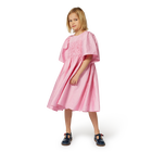 Jurk van katoensatijn KENZO KIDS 
                    GIRL
