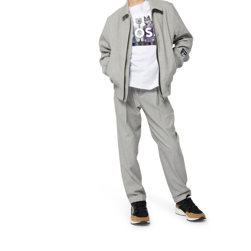 T-shirt &agrave; manches longues BOSS 
                        GARCON