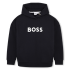 Sweat-shirt &agrave; capuche, BLEU CARGO, hi-res