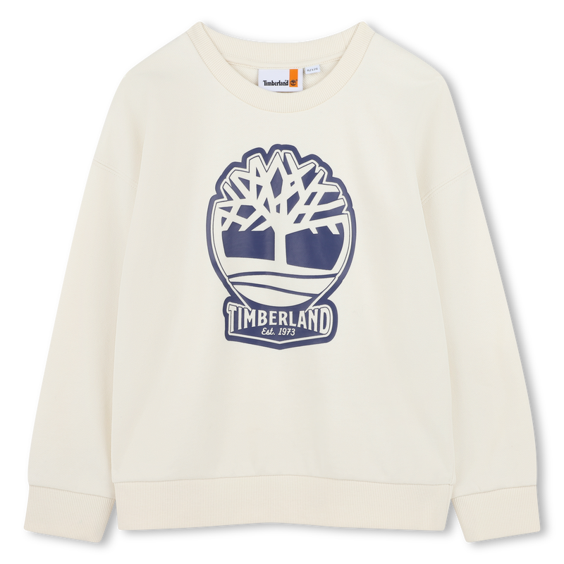 Sweat-shirt avec imprim&eacute; logo TIMBERLAND 
                        GARCON