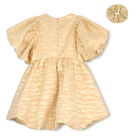 Feestjurk en scrunchie KENZO KIDS 
                    MEISJE