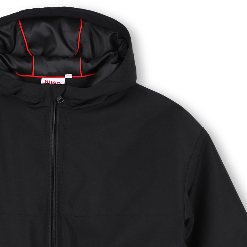 Parka &agrave; capuche HUGO 
                        FILLE