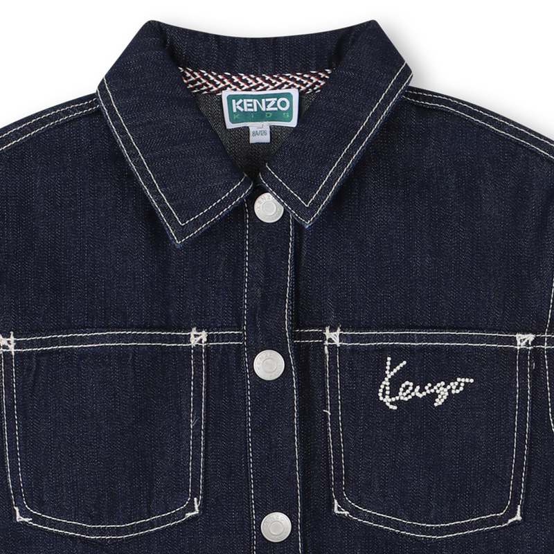 Veste en denim KENZO KIDS 
                        FILLE