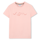 Tee-shirt manches courtes BOSS 
                    FILLE