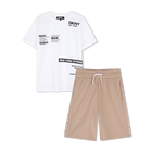 Set t-shirt en bermuda DKNY 
                    BOY