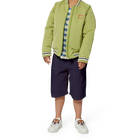 Bermuda en coton uni KENZO KIDS 
                    GARCON