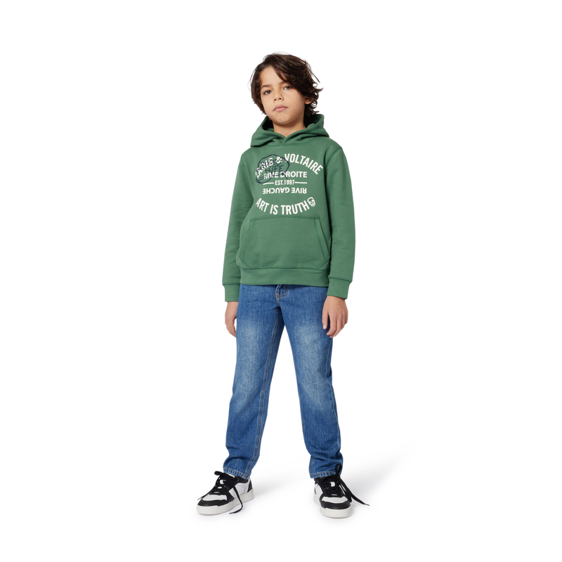 Fleece hoodie ZADIG & VOLTAIRE 
                        BOY