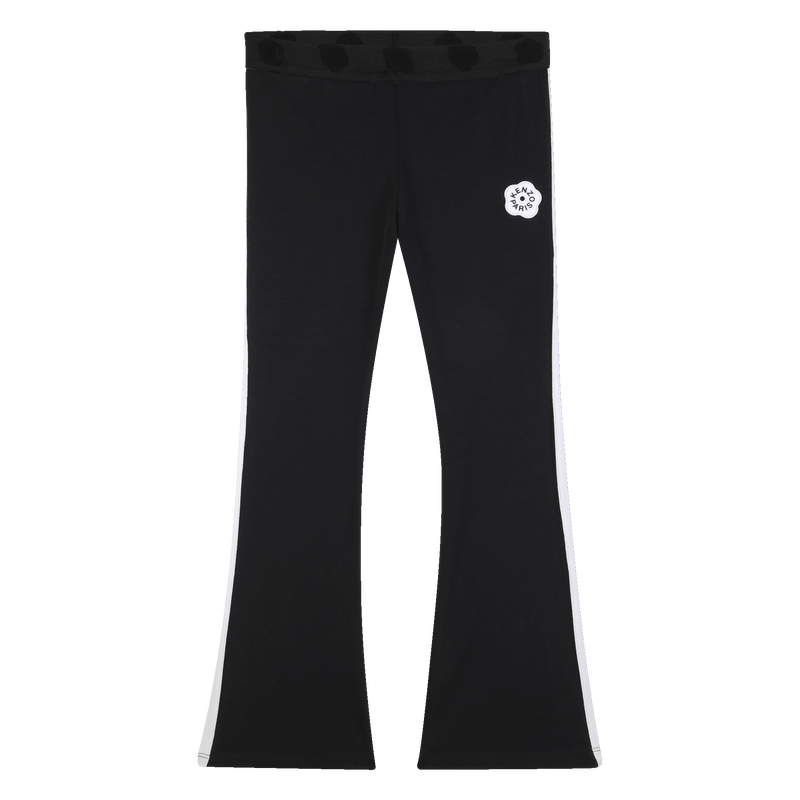 WIJD UITLOPENDE LEGGING KENZO KIDS 
                        GIRL
