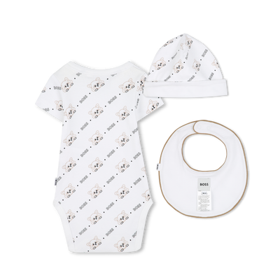 Ensemble naissance 3 pi&egrave;ces BOSS UNISEXE