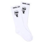 Chaussettes hautes imprimees KARL LAGERFELD KIDS 
                    UNISEXE