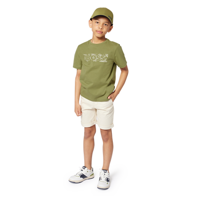 Katoenen T-shirt korte mouwen BOSS BOY