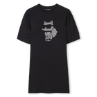 Jurk met korte mouwen KARL LAGERFELD KIDS 
                    GIRL