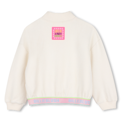 Fleece cardigan BILLIEBLUSH MEISJE