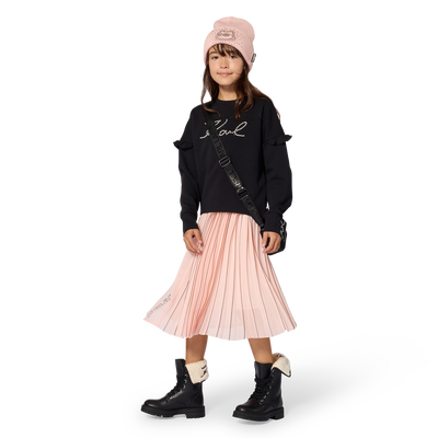 Ensemble bonnet et tour de cou KARL LAGERFELD KIDS FILLE