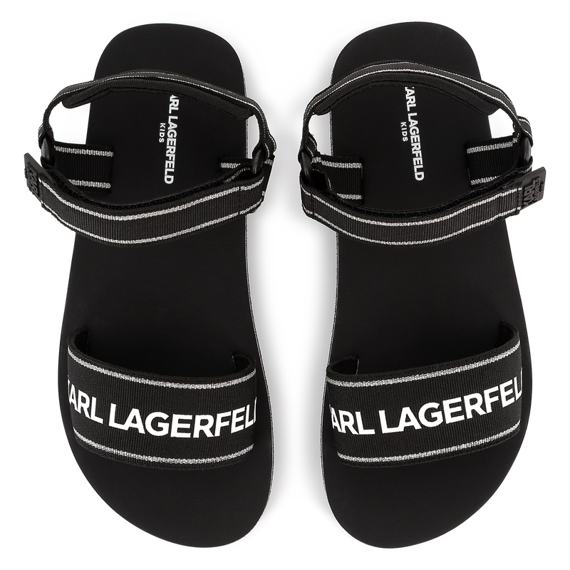 Lichte sandalen - klittenband KARL LAGERFELD KIDS 
                        GIRL