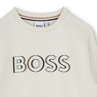 Sweat-shirt molletonn&eacute; BOSS 
                    GARCON