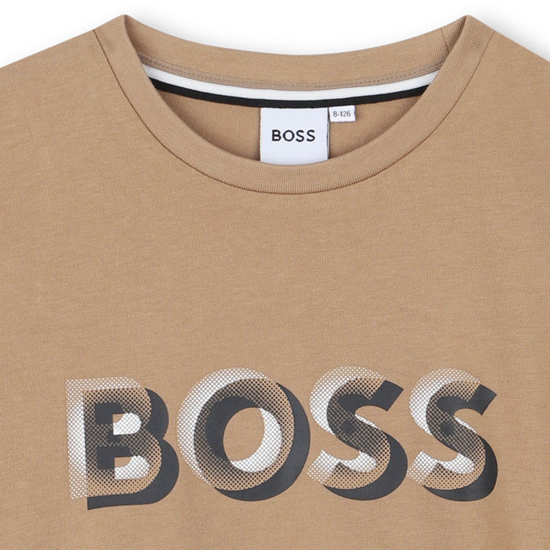 T-shirt met korte mouwen BOSS 
                        BOY