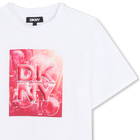 T-shirt met korte mouwen DKNY 
                    GIRL