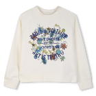 Sweatshirt met ronde hals ZADIG VOLTAIRE 
                    GIRL