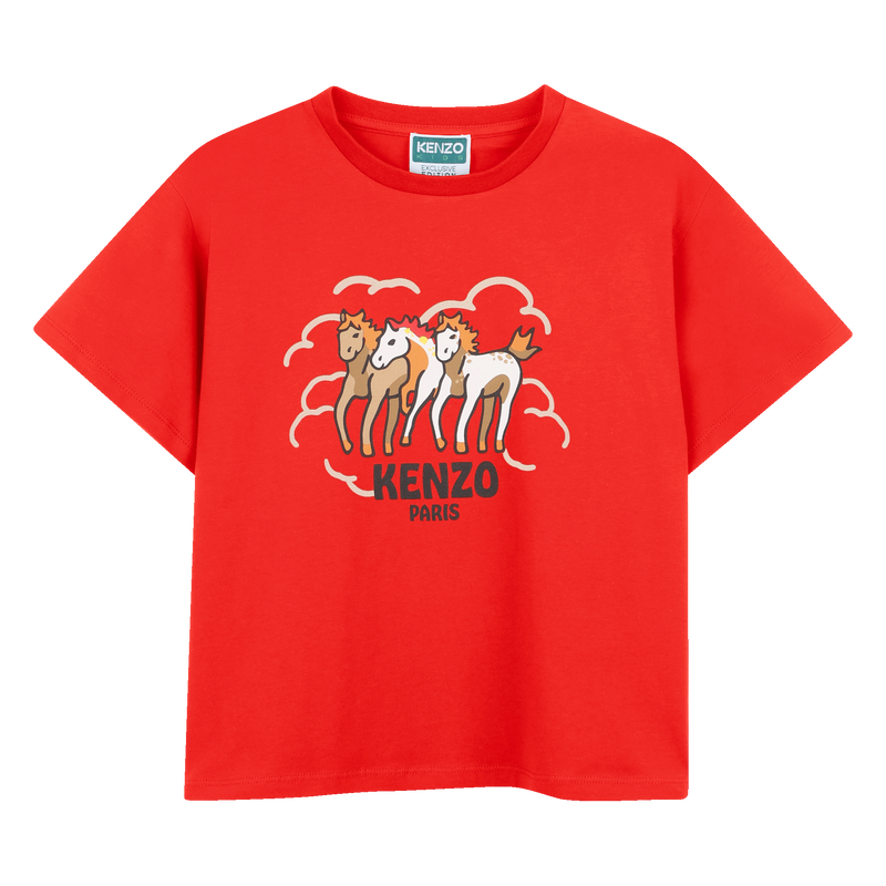 T-SHIRT MET KORTE MOUWEN KENZO KIDS 
                        UNISEX