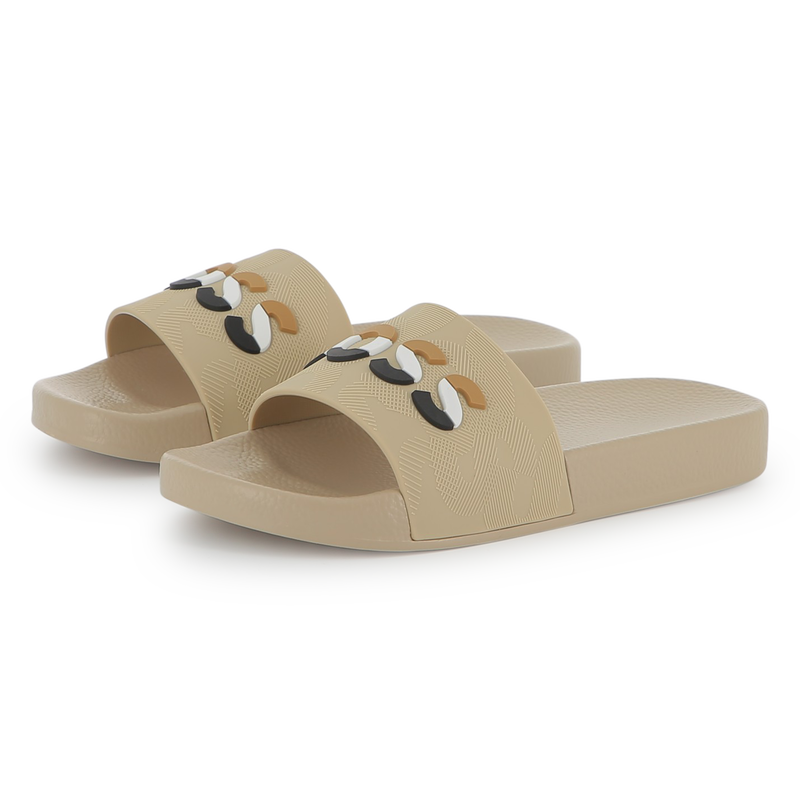 Slippers met brede band BOSS 
                        BOY