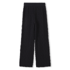 Pantalon large effet gaufr&eacute; DKNY 
                    FILLE