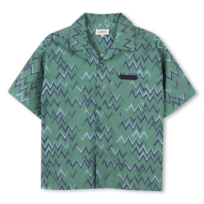 OVERHEMD MET KORTE MOUWEN LANVIN BOY