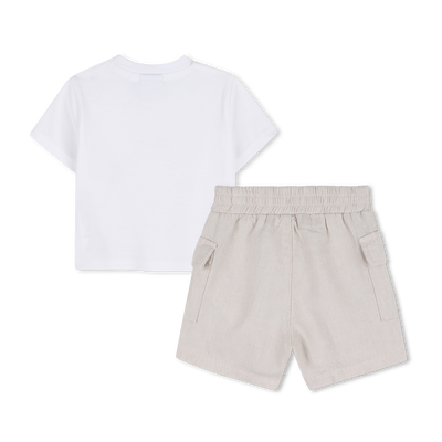 ENSEMBLE T-SHIRT + SHORT BOSS GARCON