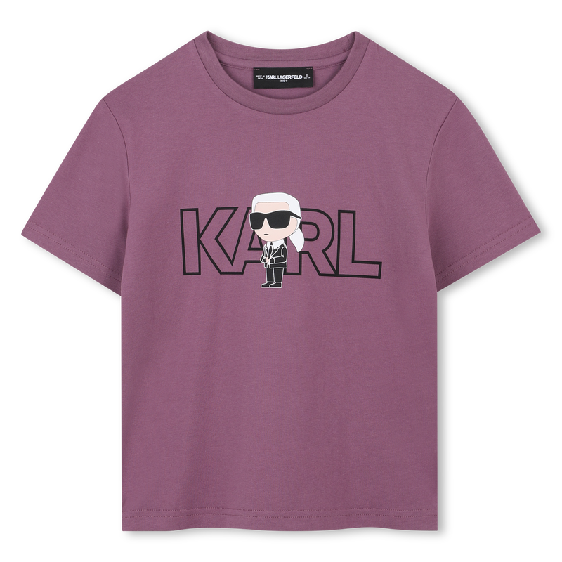 T-shirt met korte mouwen KARL LAGERFELD KIDS 
                        BOY