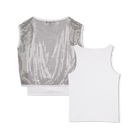 Tee-shirt 2 en 1 DKNY 
                    FILLE