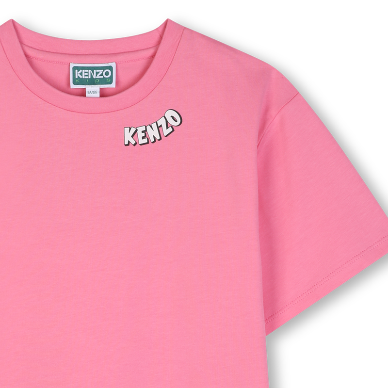 Robe manches courtes KENZO KIDS 
                        FILLE