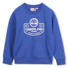 Sweat-shirt en molleton gratt&eacute;, BLEU OUTREMER, hi-res