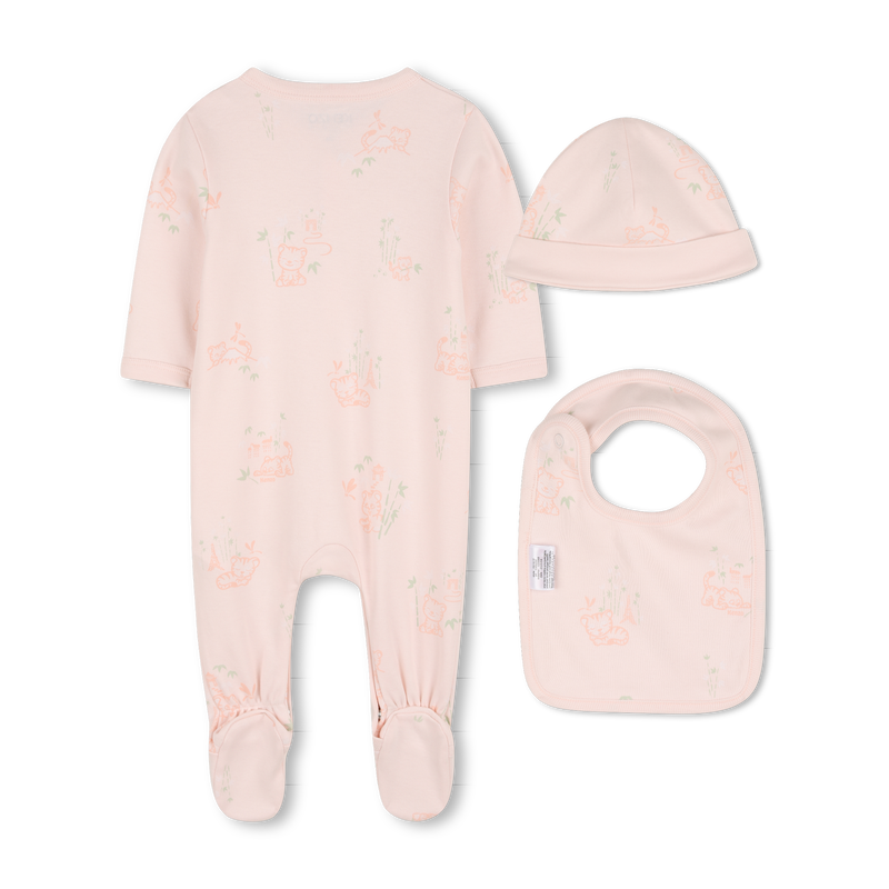 SET PYJAMA, MUTS EN SLABBETJES KENZO KIDS 
                        GIRL