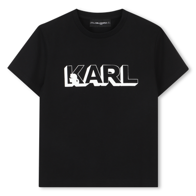 Tee-shirt manches courtes KARL LAGERFELD KIDS GARCON