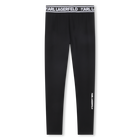 Elastische legging KARL LAGERFELD KIDS 
                    GIRL