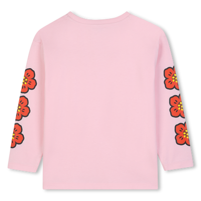 Tee-shirt manches longues KENZO KIDS FILLE