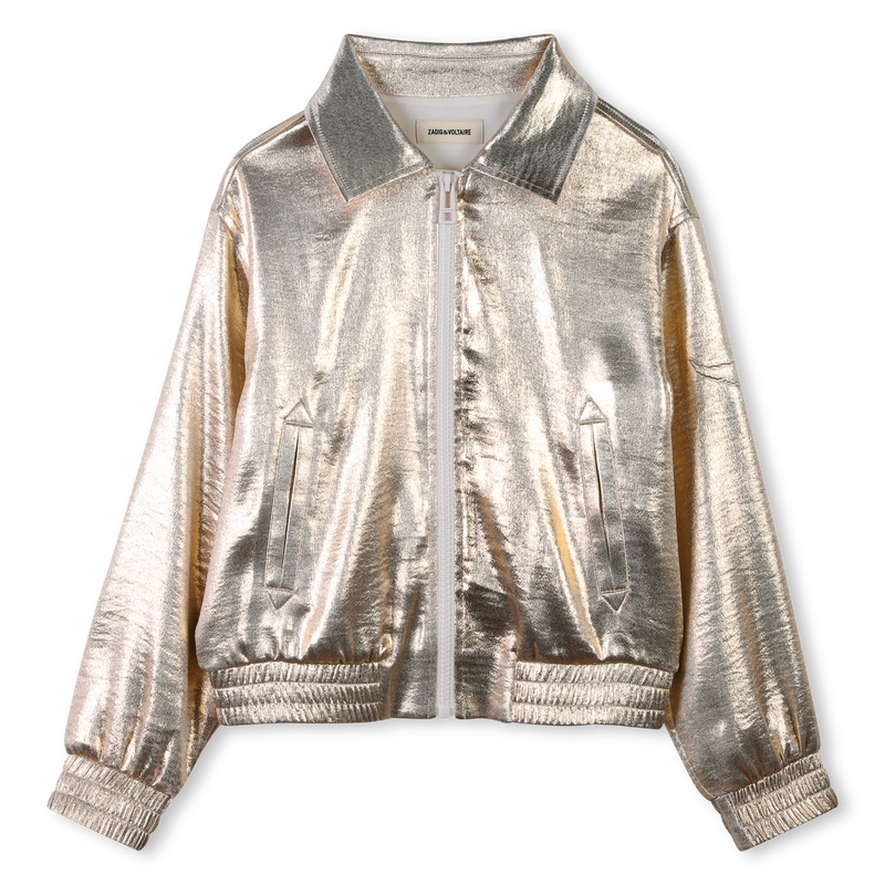 Bomber pressionn&eacute; &agrave; poches ZADIG & VOLTAIRE 
                        FILLE